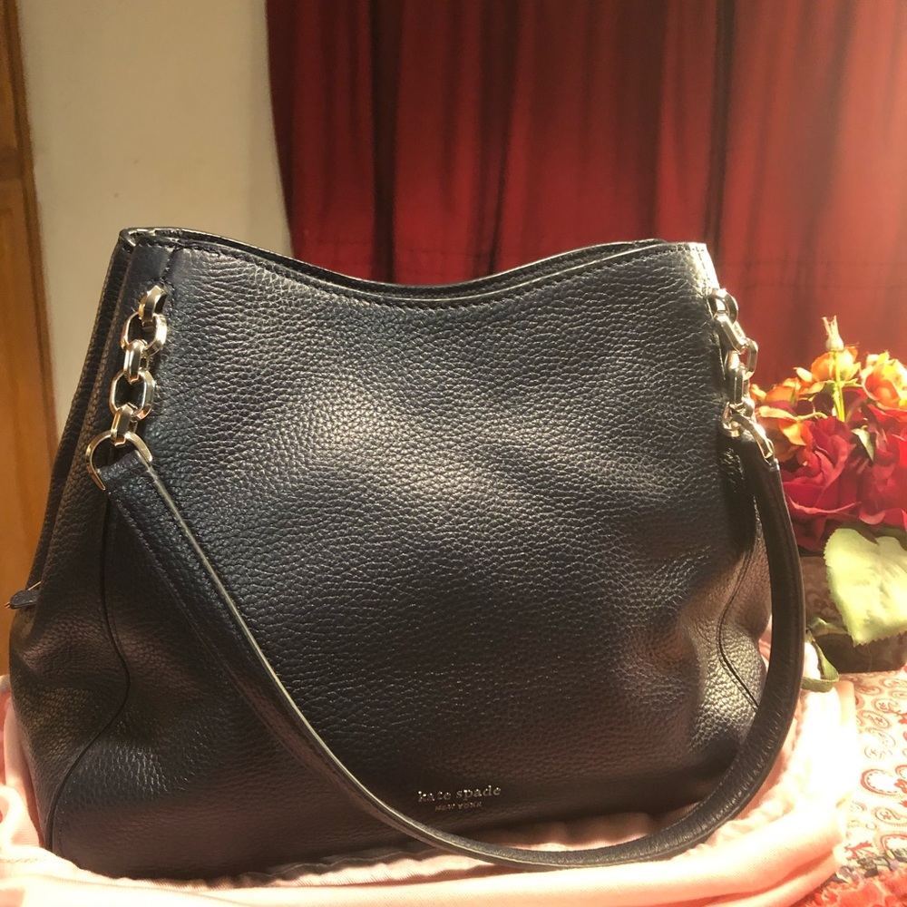 Kate Spade Shoulder Bag/Navy Blue